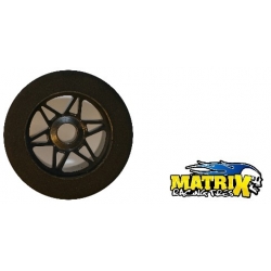 Matrix 1/8 Carbon Rims with tires front and rear 